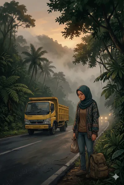 Cover for Ibu Muda Tak Tahan Godaan Sopir Truk