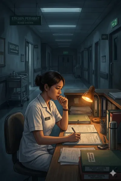 Cover for Malam Menggoda bersama Dokter Riko