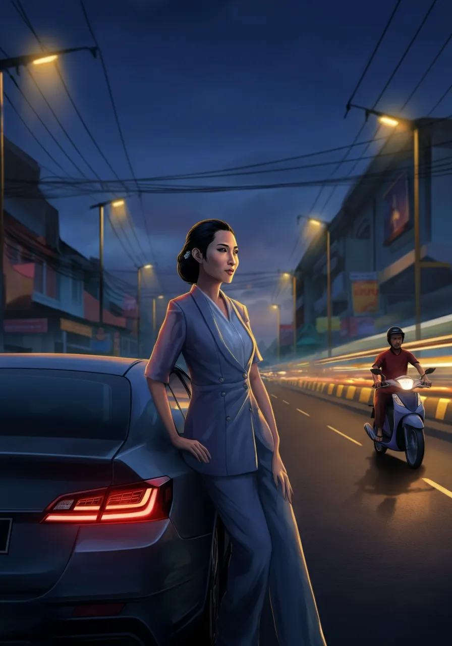 Cover for Menolong Wanita Cantik di Pinggir Jalan