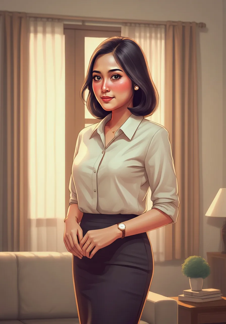 Cover for Rahasia Ranjang Tante dan Keponakan