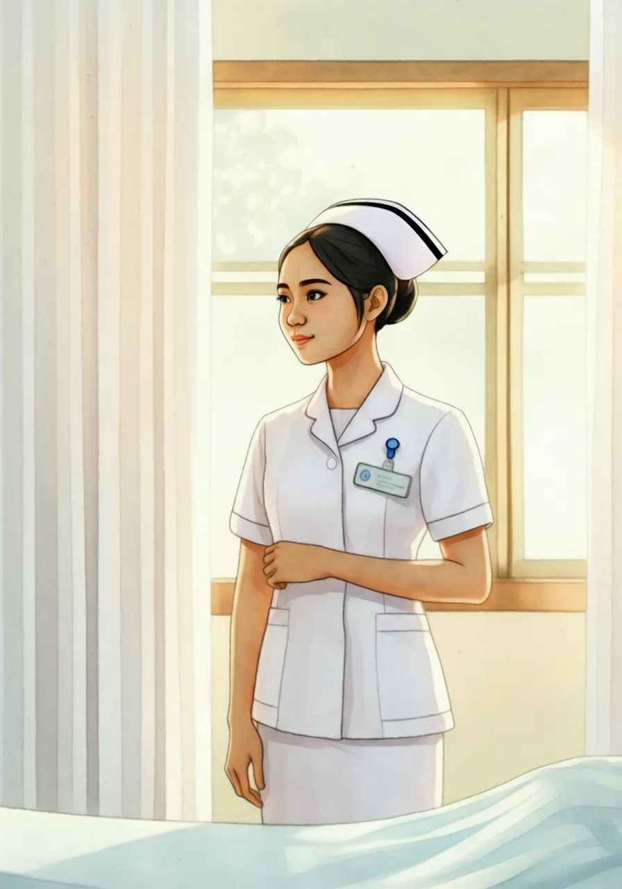 Cover for Sakit, Teman Sekamar, dan Suster Cantik